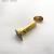 Factory Direct Sales Curtain Rod Bracket Golden Single Bracket Furniture Hardware Accessories