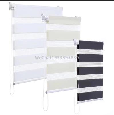 Roller Shutter Curtain Punch-Free Lifting Pull Bead Roller Shutter Living Room Toilet Balcony Day & Night Curtain Door Curtain Customization Manufacturer