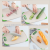 Wheat straw plastic cutting board thickened non-slip cutting board fruit and vegetable cutting board