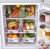 Refrigerate large rectangular drawer storage box refrigerate kitchen household vegetables and eggs