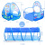 Kids' Playhouse Cartoon Three-in-One Tent Baby Crawl Tunnel Tent Three-Piece Play House Ocean Ball Pool