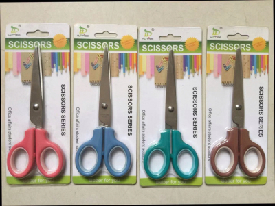 Student Office scissors 3007 Student Scissors for 4 color mixing