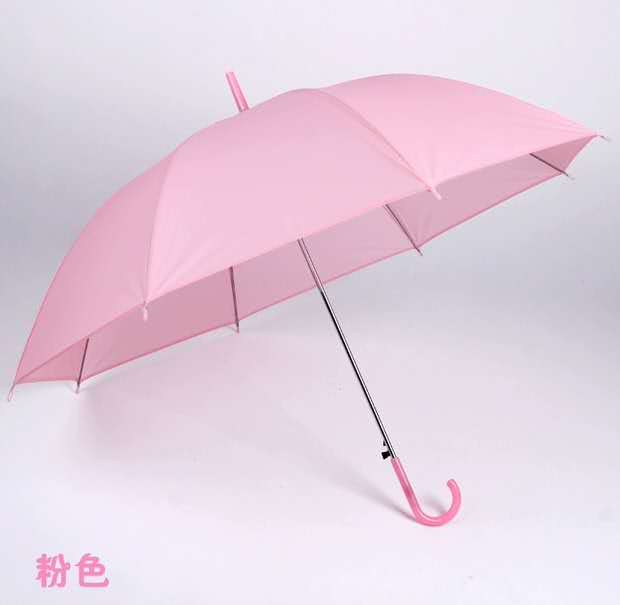 半透明雨伞磨砂EVA伞创意广告伞长柄学生涂鸦表演半自动批量定制