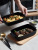 Ins air Tableware CERAMIC tray baking tray special tray for studying oven under glaze color heat selling supplies