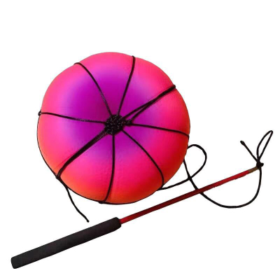 Flashing Light Swing Ball Pumpkin Ball Stall Hot Sale Exercise Shoulder and Neck Inflatable Ball