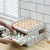 Egg Shelf Tray for Refrigerator Fresh-Keeping Kitchen Storage Box Egg Grid Drawer Plastic Shockproof Drop-Resistant