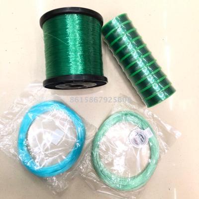 High strength and tension nylon monofilament fishing line can be customized in various colors