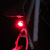030 Bicycle Light Signal Lamp Outdoor Cycling USB Charging Safety Alarm Lamp Taillight Cycling Fixture