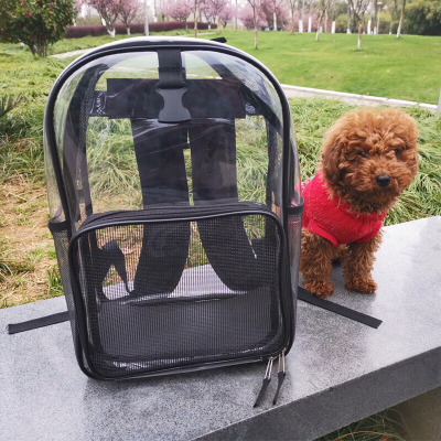 New Space Pet Bag for Cats and Dogs Transparent Backpack Portable Pet Backpack Breathable Panoramic