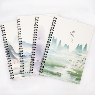 Creative Line Ring Book Loose-Leaf Coil Notebook Notebook Notepad Student Record Book Stationery Free Shipping