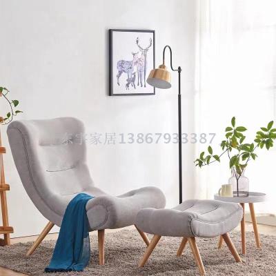 Sofa Light Luxury Fabric Small Suite Single Double Nordic Casual