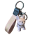 Fadou Puppy Key Chain Bulldog Key Ring Korean Cute Puppy Doll Creative Couple Pendant Gift