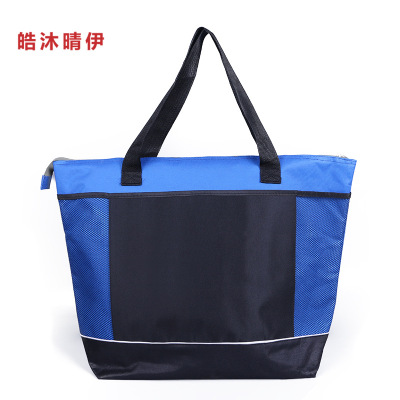 Ladies mass capacity handbag custom wholesale Supply fresh keeping outside the door Oxford cloth Bento bag bag Ladies mass capacity handbag custom wholesale