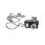 Tiktok Celebrity Inspired Retro Glowing Camera Pendant Men and Women Couple's LED Lights Can Flash