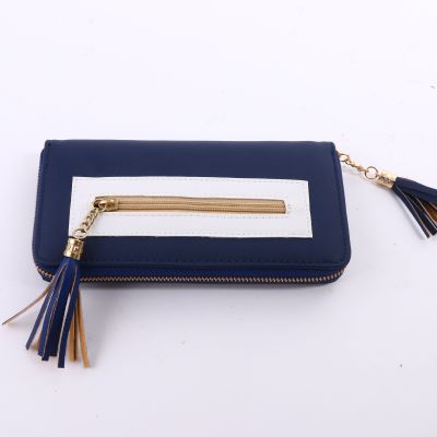 Manufacturers sell classic fashion Tassel Zipper Long PRODUCTS at a cosmetic shop