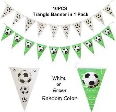 Football Theme Birthday Party Decoration Supplies Green Football Paper Plate White Football Paper Cup Paper Cap Football Party