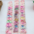 Baby Headwear hair Accessories Whole Board to sell Cartoon Pattern pressure clip to clip BB clip 10 bags more Patterns Random