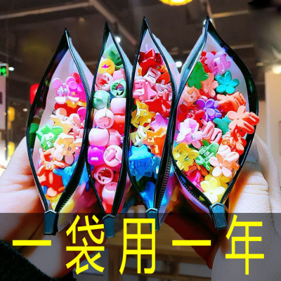 Xuan Ya Children's Color Small Jaw Clip Baby Princess Hairpin Headdress Clip Popular Sweets Updo Small Flowers Hairpin
