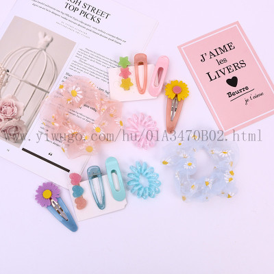 Barrettes Children Korean Internet-Famous Ins Bang Clip Baby Hair Clip Girls BB Clip Cute Princess Hairware