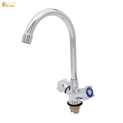 FIRMER cooper kitchen mixer hot and cold water faucet dual-handed 