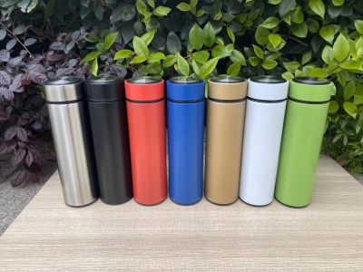 Double - layer vacuum stainless steel vacuum insulation cup business cup 500 ml multi - color optional, logo can be determined