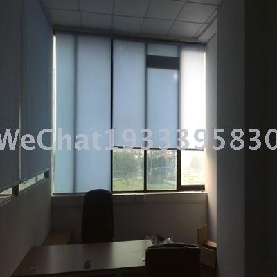 Curtain Monochrome Pull Bead Roller Shutter Factory Sunshade Insulation Office Building Roller Shutter Shading Customized Curtain Finished Product