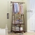 Simple Coat and hat stand Landing clothes rack Creative clothes rack Vestiles Iron art clothes rack movement