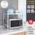 Retractable kitchen shelf double table top storage appliances electric rice cooker oven microwave oven shelf