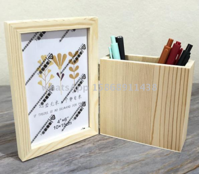 Creative Multi-functional Folding Photo Frame Pen holder multi-functional gift set