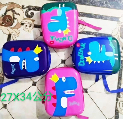 Fashion popular cute dinosaur cartoon printing student children backpack snacks backpack