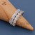 Gold Silver Simple Fashion Lower Opening Ring Annual Personality Jewelry Ring Factory Spot Direct Sales