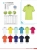 Design Design Custom short-sleeved Lapel Uniform T-shirt Advertising Culture Polo shirt class dress student party printed logo