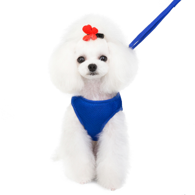 New Spring and Summer PET Clothes mesh Chest Back PET cool small dog clothing Manufacturers Direct