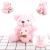 Paula Cute Mother-and-Child Bear Doll Plush Toy Little Bear Doll Doll Bag Accessories Activity Gift Factory Wholesale