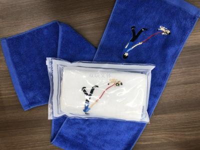 100% sports cotton towel, 22*110CM delicate embroidery, self-retention money