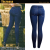 European and American Women's New Waisted Slim - Fit Pants Pencil Pants Pearl Ladies Cowboy Pants Foreign Trade 307