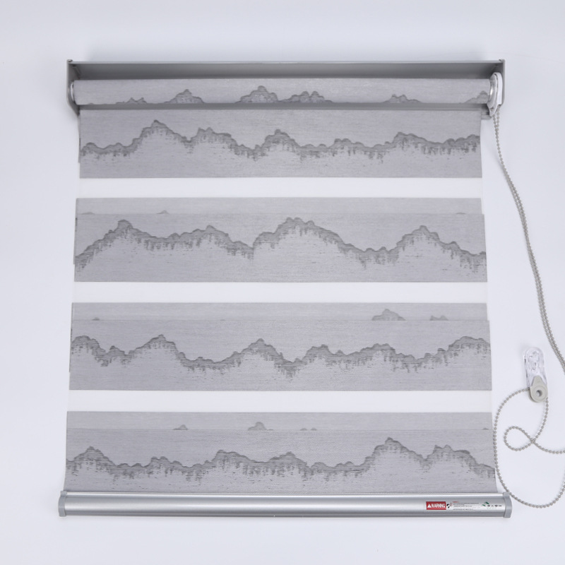 全遮光防水防霉防甲醛高精密加厚办公室客厅厨房卫生间柔纱帘配色