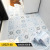 Bathroom waterproof floor sticker ceramic tile wall self-adhesive kitchen floor non-slip Bohemian floor sticker