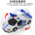 Foreign Trade Popular Style Electric Stunt Dancing Toy Police Car Universal Light Music 360 Degree Rotation Deformation Open Door Car