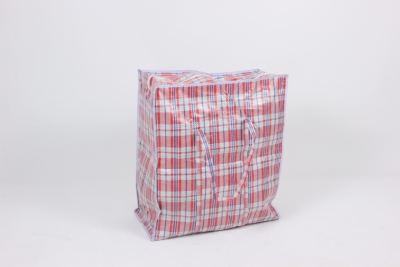 Snakeskin bag is woven plaid Snakeskin bag moving bag traveling