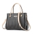 2020 New fashion female bag European and American Stripes fashion one-shoulder cross-body bag fashion handbag manufacturers direct sale