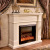 1/1.3 meter European fireplace decoration cabinet electric simulation fireplace core simple American solid wood mantel