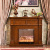 1.2m simple fireplace solid wood mantelpiece American fireplace decoration cabinet simulation fire fireplace core