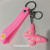 New butterfly key chain pendant creative silicone doll butterfly keychain bag pendant gift