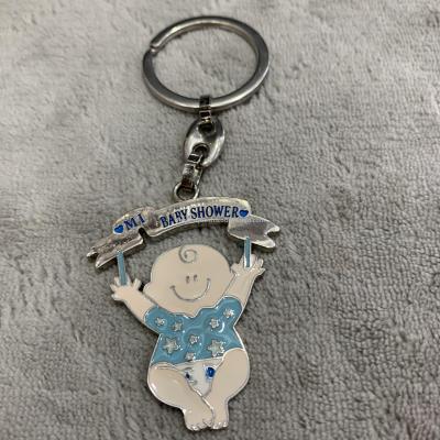 Guangdong Zinc Alloy Key Ring Metal Keychains Small Pendant Cute Custom Logo