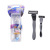 Manufacturer 's five layer razor the disposable stainless steel hand shaver Men' s old shaver replaceable set