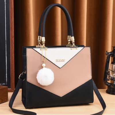 2020 Autumn/winter new women 's bags Europe and the United States stereotypes cross - shoulder bag stitching fashion handbag factory direct wholesale