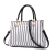 2020 New fashion female bag European and American Stripes fashion one-shoulder cross-body bag fashion handbag manufacturers direct sale