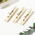 Clothes Clothespin 20 Package multi-function Air drying Clothes Windproof Clip Bamboo Clip Sock Clip