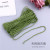 Colored Hemp Rope Binding Rope Pack Gift Packaging DIY Fine Thick Hand-Woven Hemp Thread Color Material